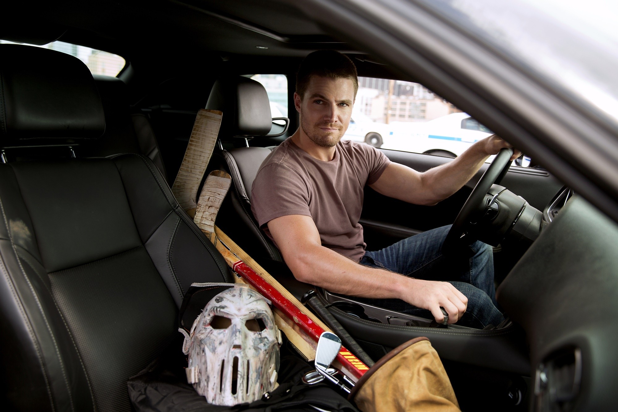 Stephen Amell stars as Casey Jones in Paramount Pictures' Teenage Mutant Ninja Turtles: Out of the Shadows (2016)
