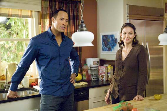 The Rock (Derek Thompson/Tooth Fairy) and Ashley Judd in The 20th Century Fox's Tooth Fairy (2010)