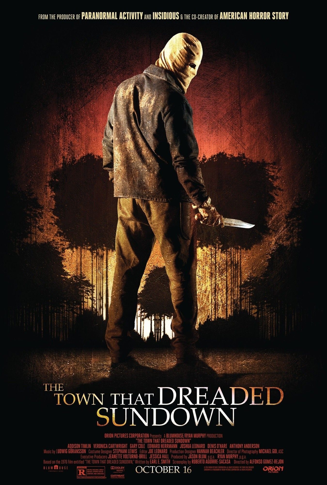 Poster of Orion Pictures' The Town That Dreaded Sundown (2014)