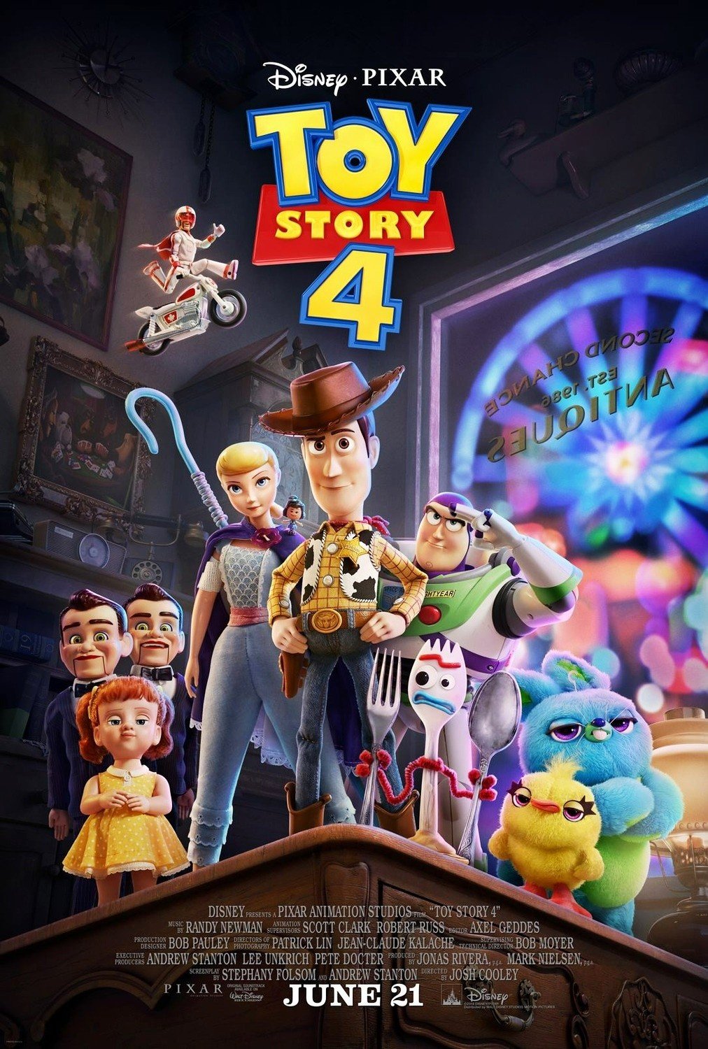 Poster of Pixar Animation Studios' Toy Story 4 (2019)