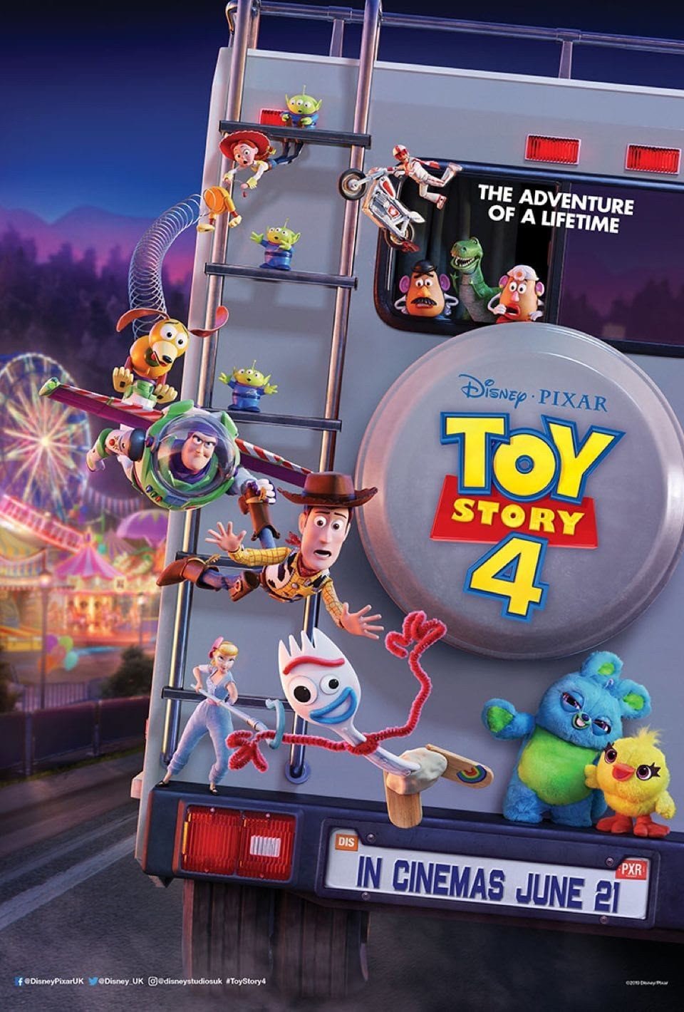 Poster of Pixar Animation Studios' Toy Story 4 (2019)