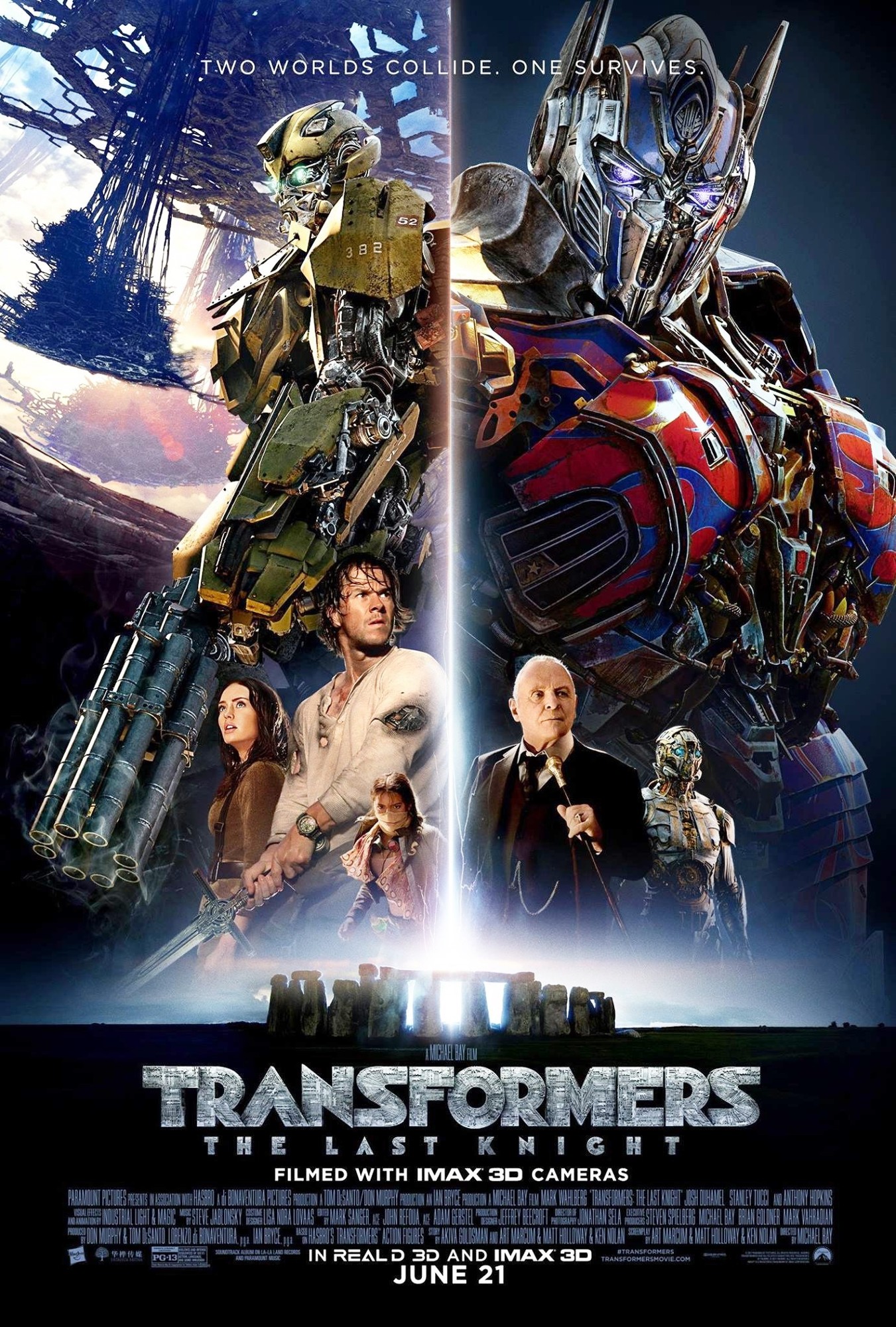 Poster of Paramount Pictures' Transformers: The Last Knight (2017)