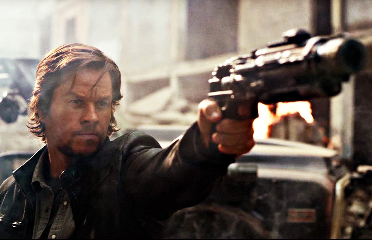 Mark Wahlberg stars as Cade Yeager in Paramount Pictures' Transformers: The Last Knight (2017)