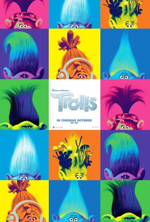 Poster of DreamWorks Pictures' Trolls (2016)