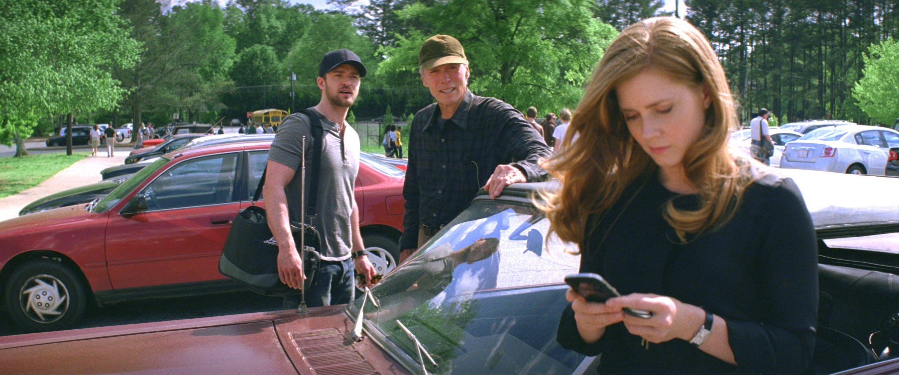 Justin Timberlake, Clint Eastwood and Amy Adams in Warner Bros. Pictures' Trouble with the Curve (2012)