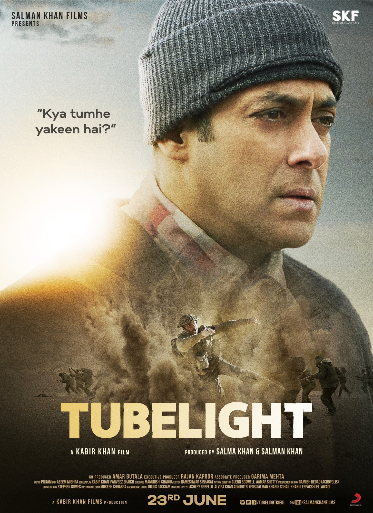 Poster of Kabir Khan Films' Tubelight (2017)