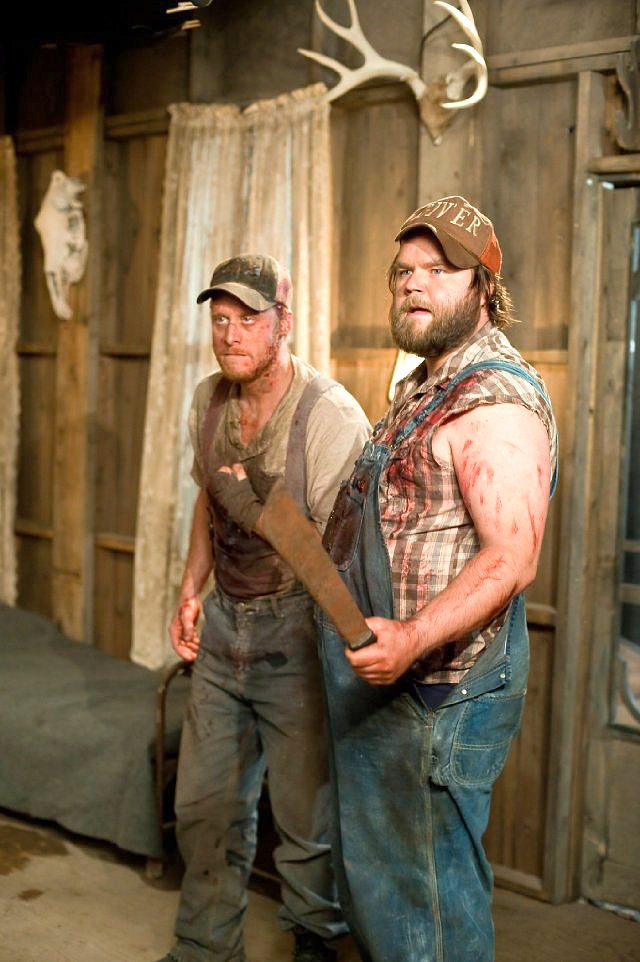 Alan Tudyk stars as Tucker and Tyler Labine stars as Dale in Magnolia Pictures' Tucker & Dale vs Evil (2011)