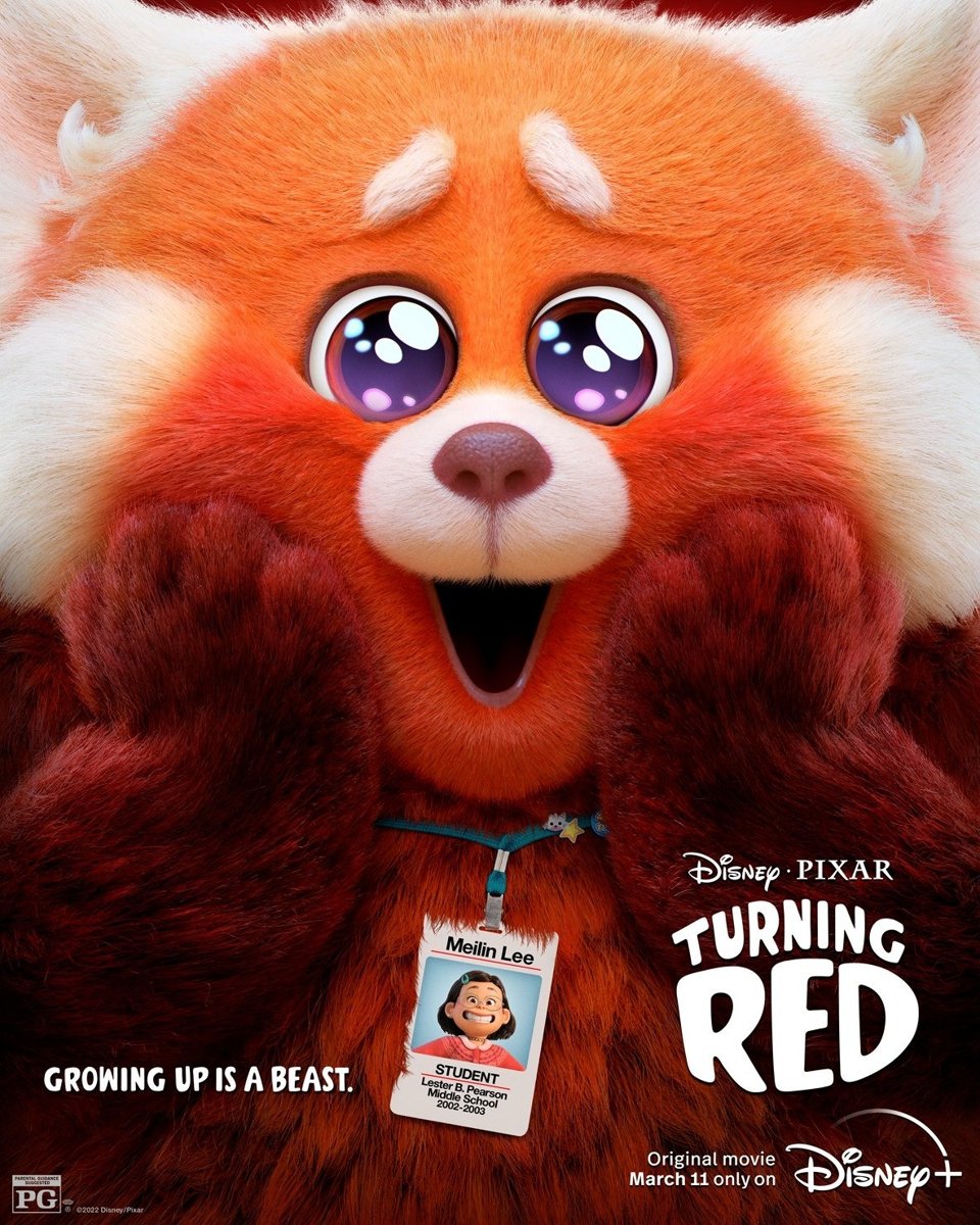 Poster of Turning Red (2022)