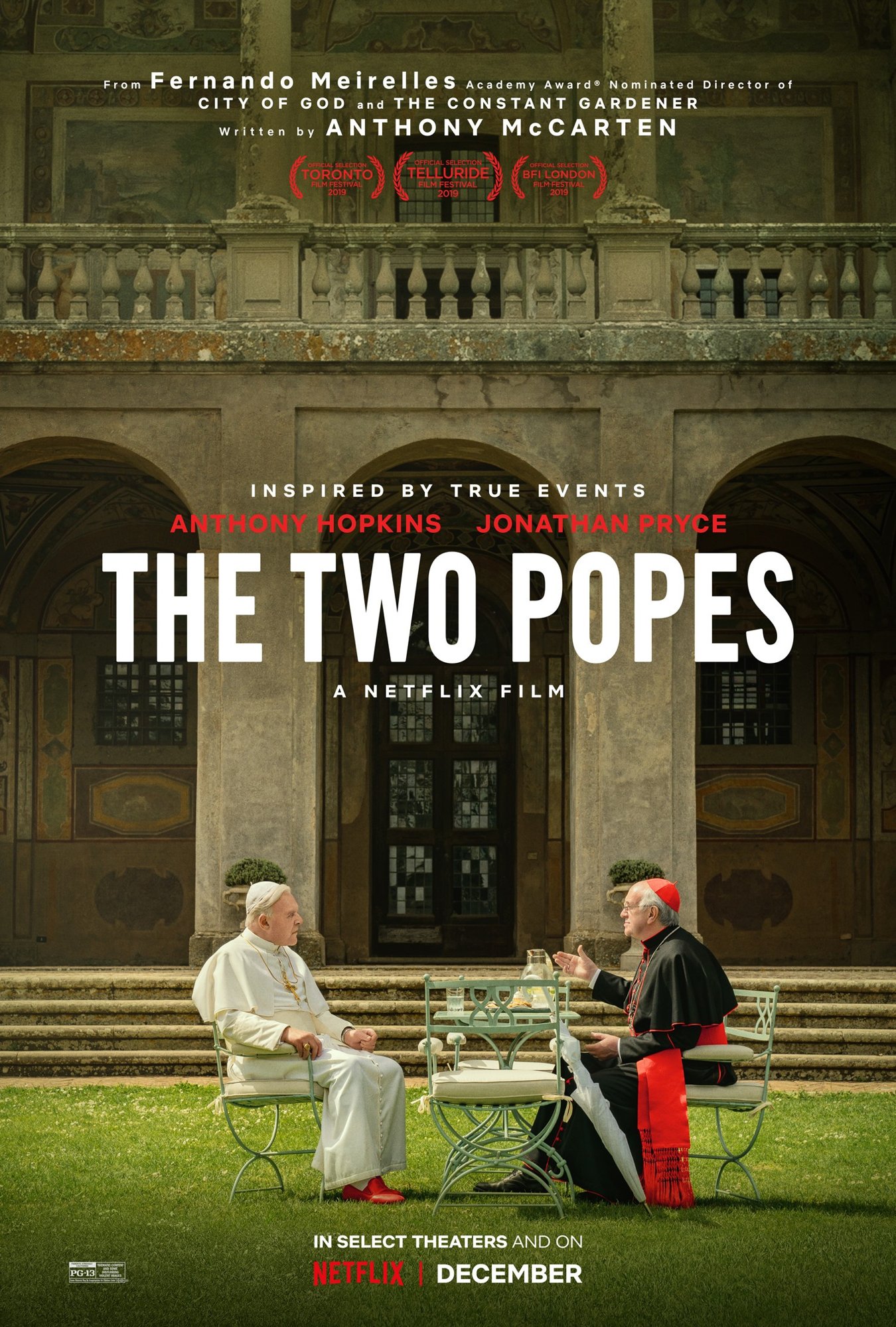 Poster of Netflix's The Two Popes (2019)
