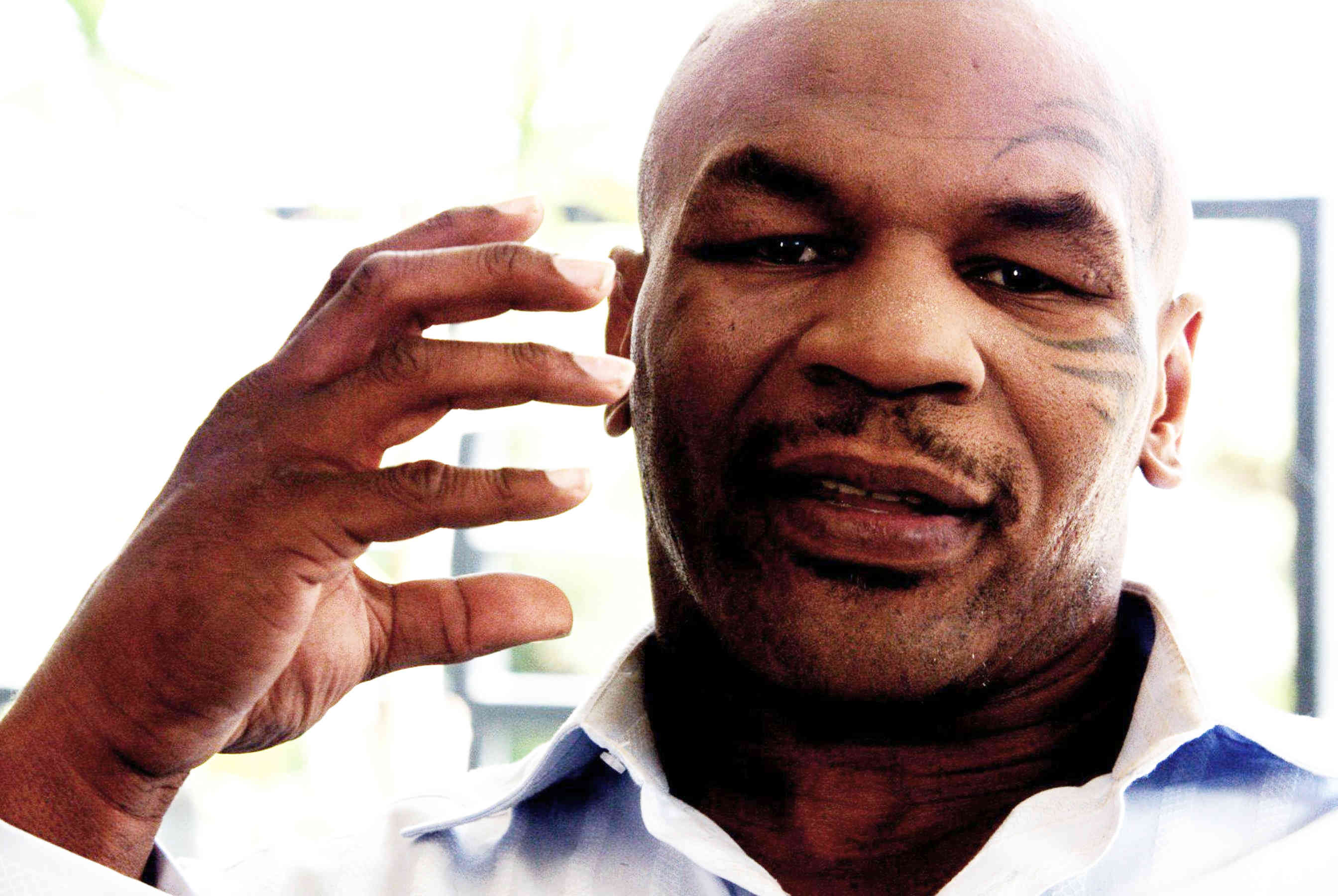 Mike Tyson in Sony Pictures Classics' Tyson (2009). Photo credit by Larry McConkey.