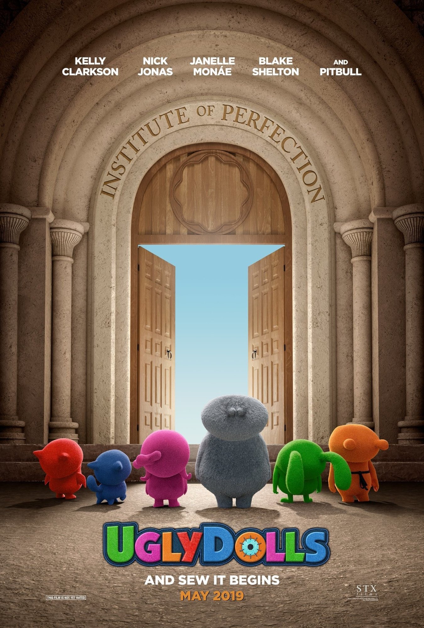 Poster of STX Entertainment's UglyDolls (2019)