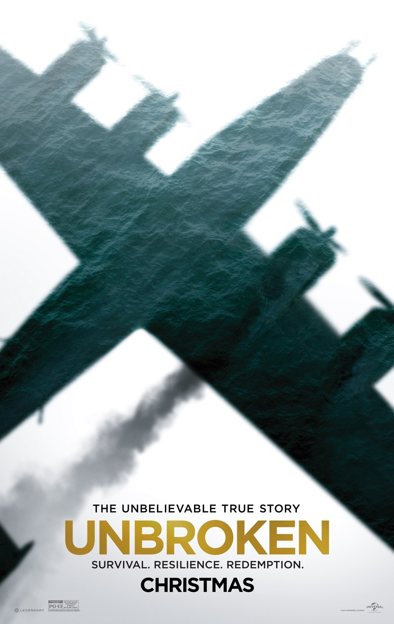 Poster of Universal Pictures' Unbroken (2014)