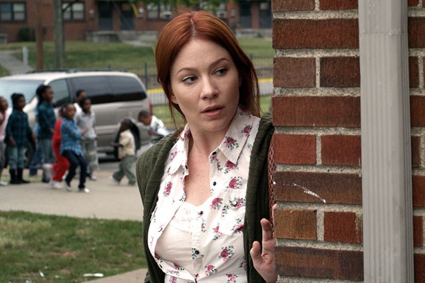 Lynn Collins stars as Samantha Crawford in Harbinger Media Partners' Unconditional (2012)