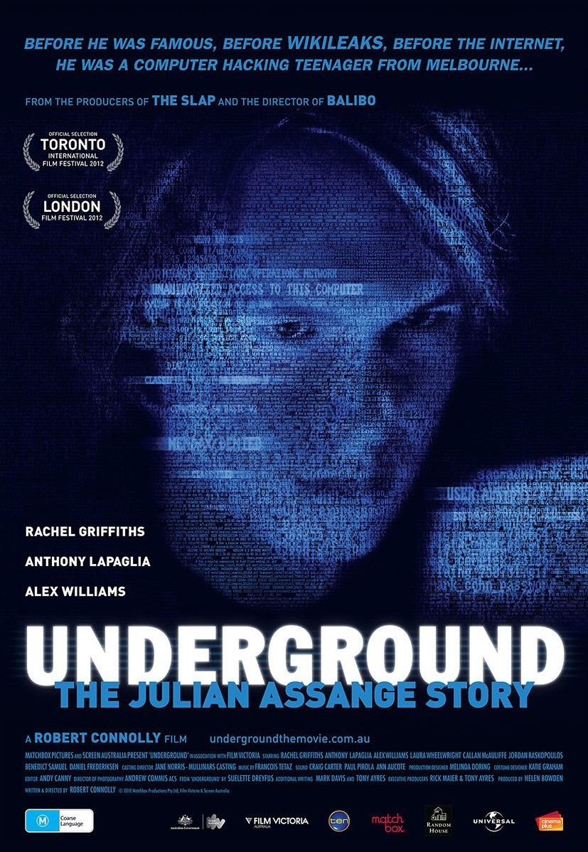 Poster of NBC Universal's Underground: The Julian Assange Story (2013)