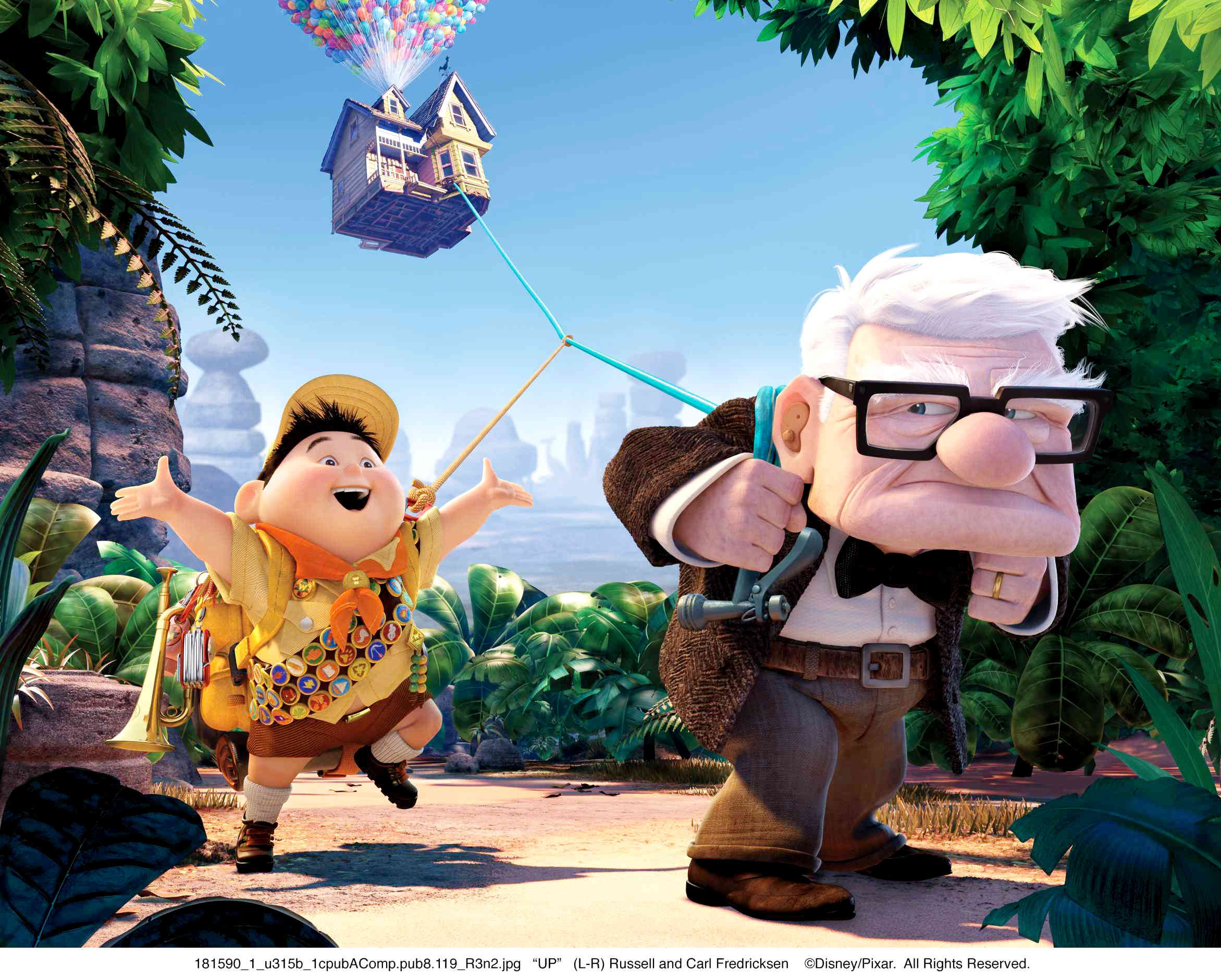 A scene from Buena Vista Pictures' Up (2009)