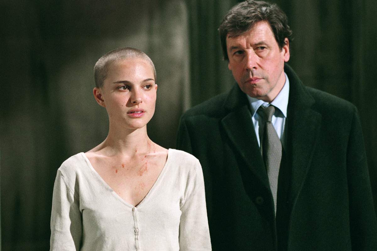 NATALIE PORTMAN stars as Evey and STEPHEN REA as Finch in action thriller 