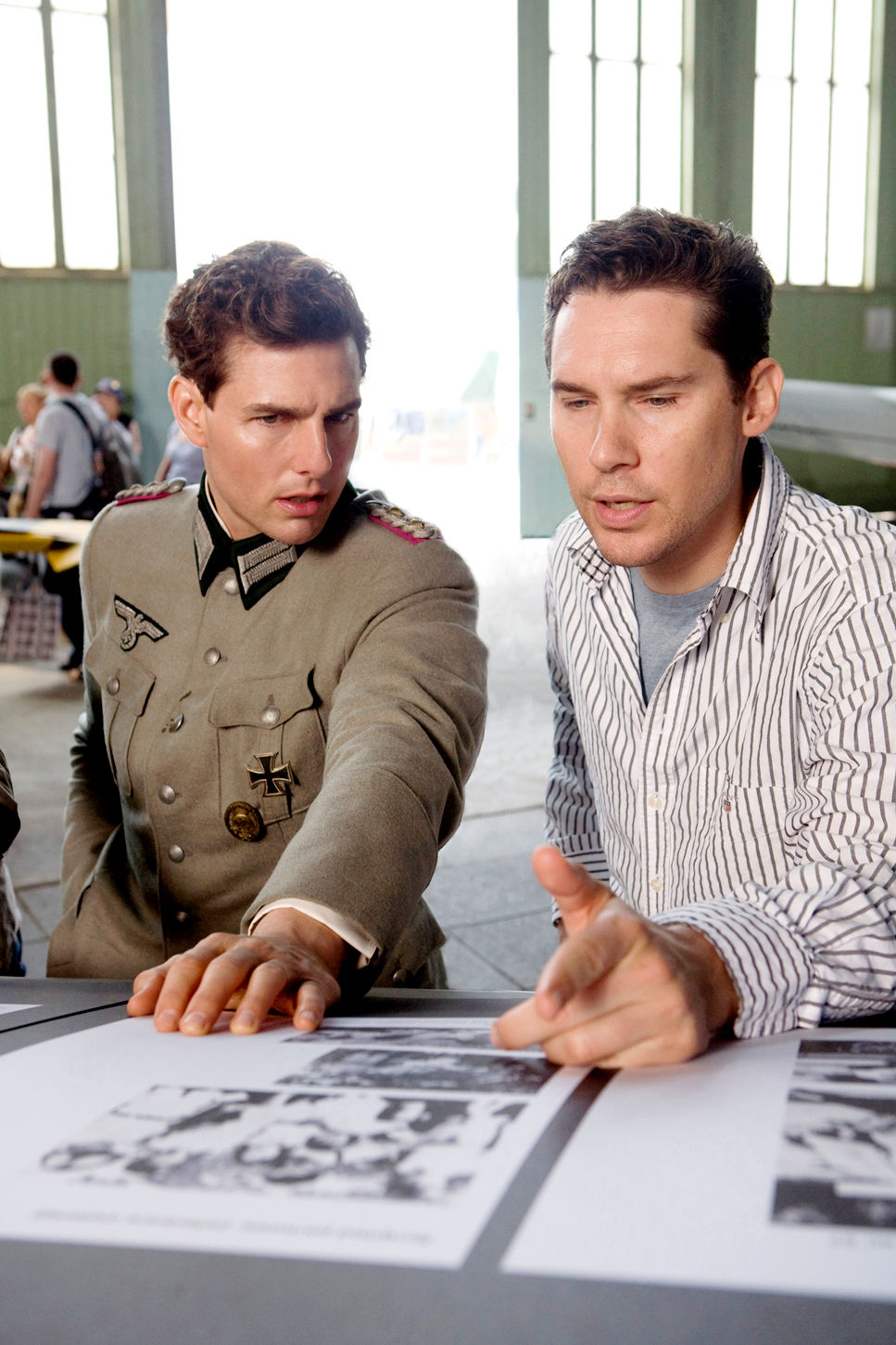 Tom Cruise stars as Col. Claus von Stauffenberg and Director Bryan Singer in United Artists' Valkyrie (2008)