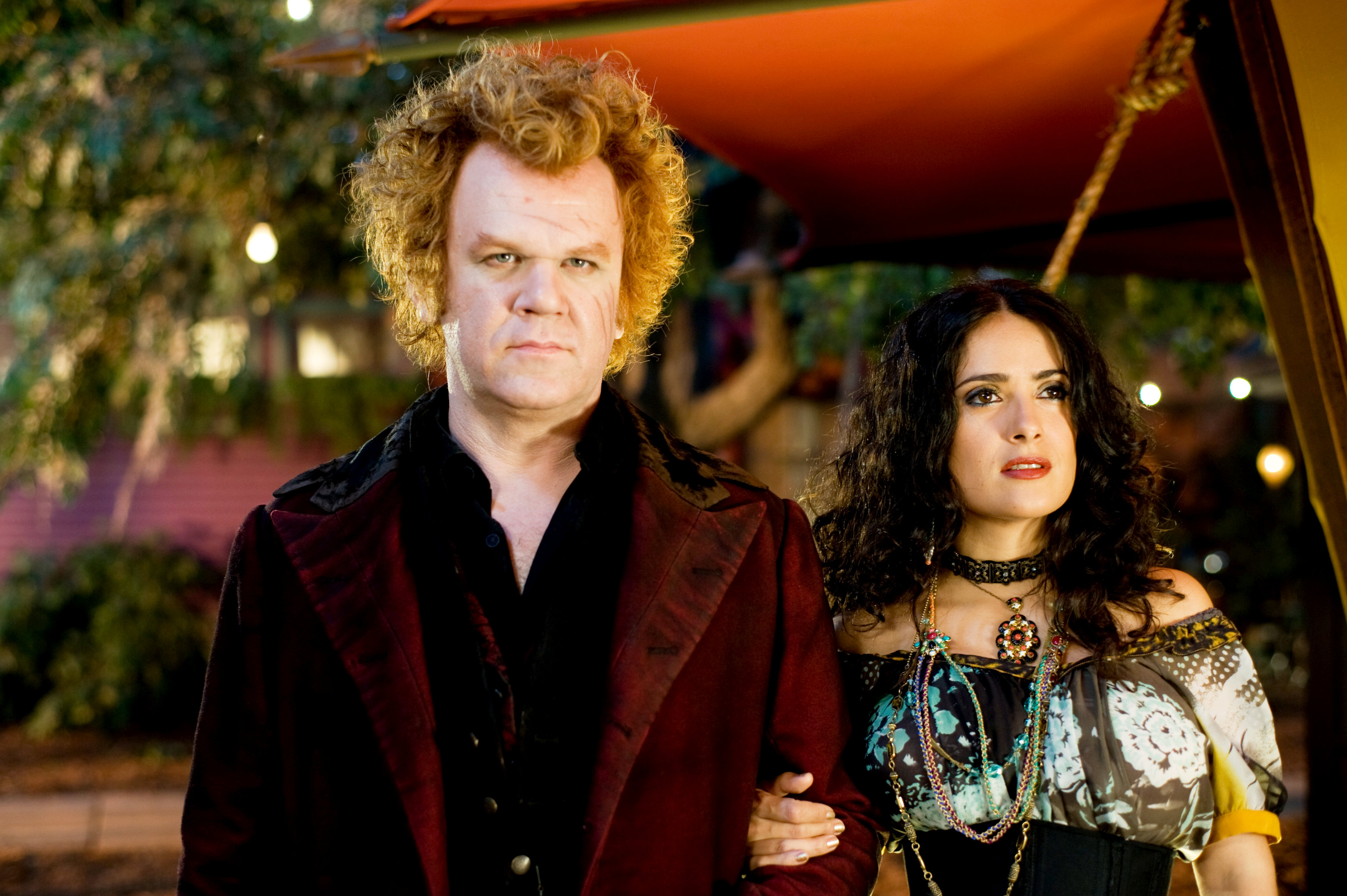 John C. Reilly stars as Larten Crepsley and Salma Hayek stars as Madame Truska in Universal Pictures' The Vampire's Assistant (2009)