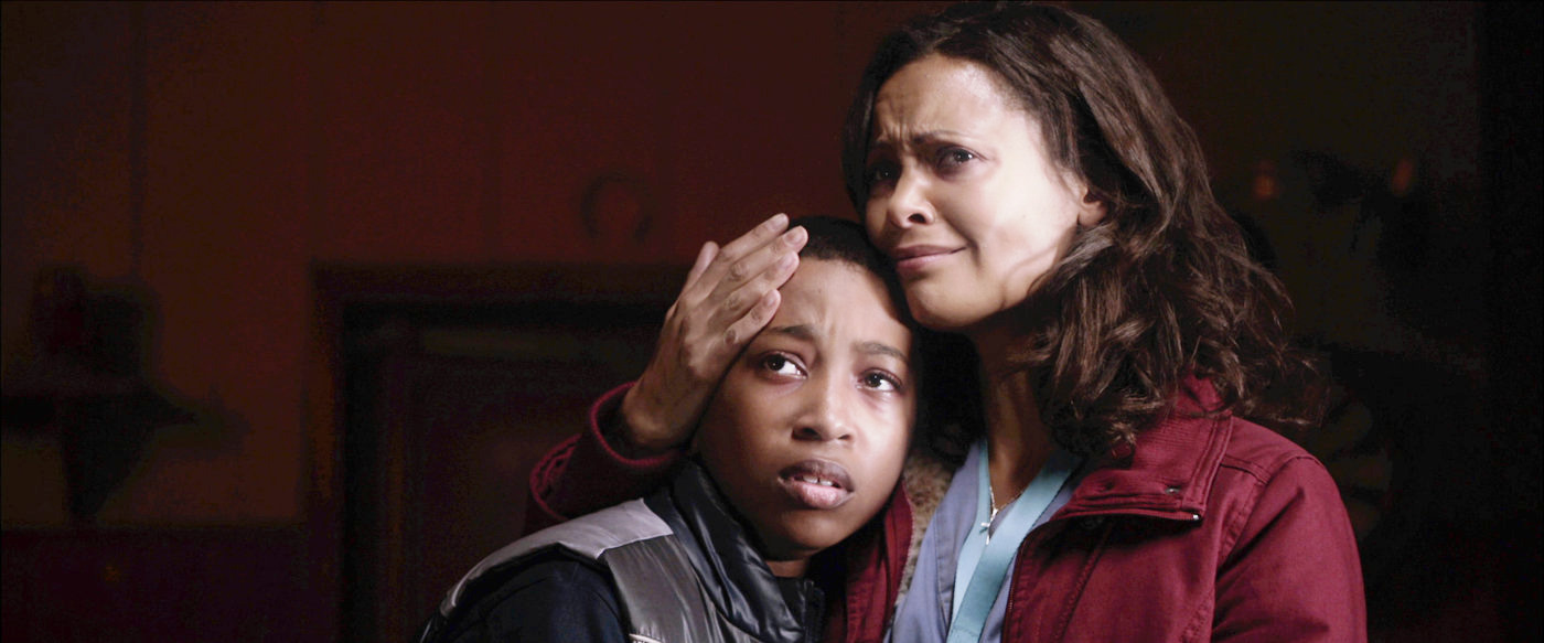 Jacob Latimore stars as James and Thandie Newton stars as Rosemary in Magnet Releasing's Vanishing on 7th Street (2010)