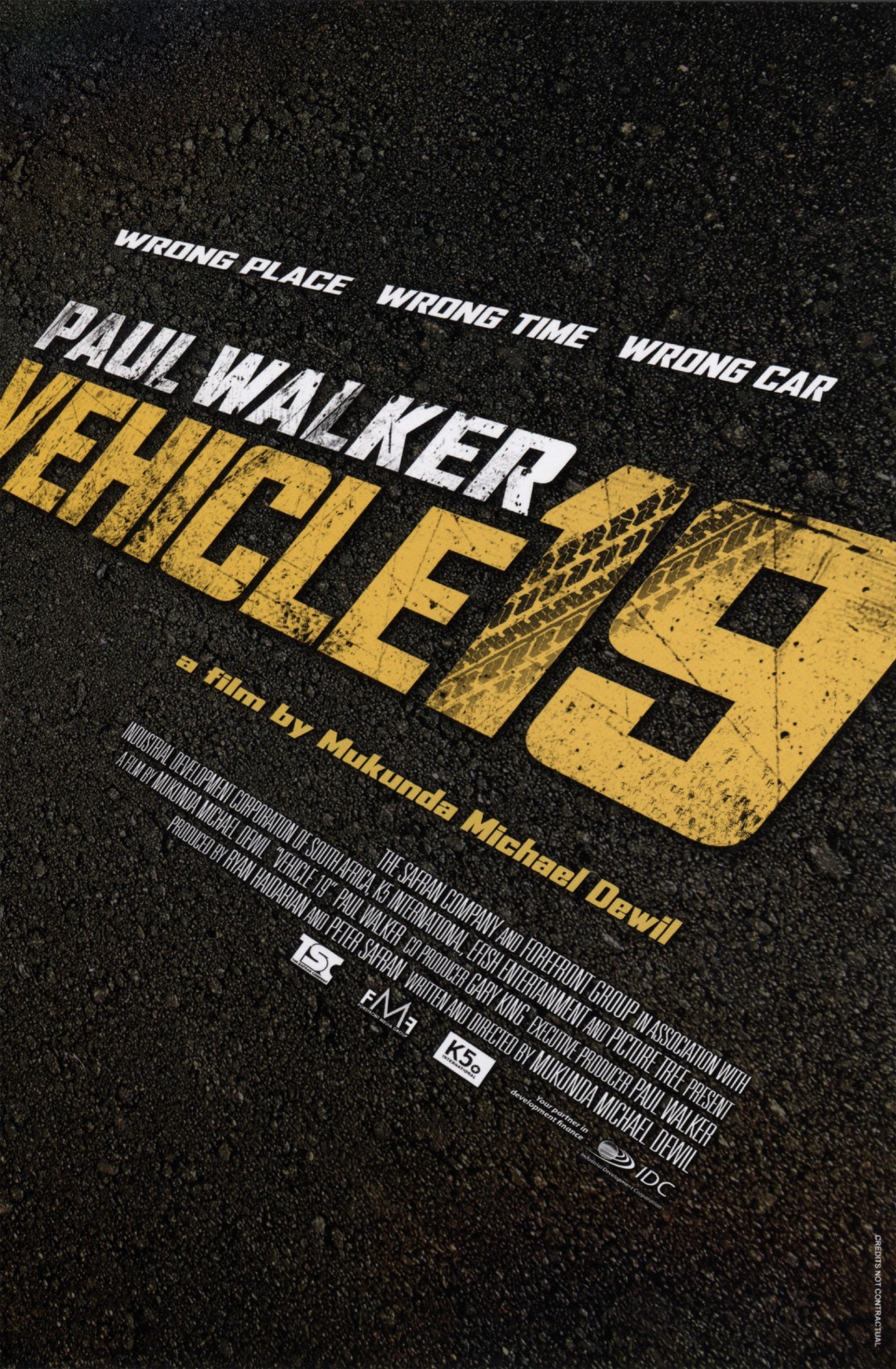 Poster of Ketchup Entertainment's Vehicle 19 (2013)