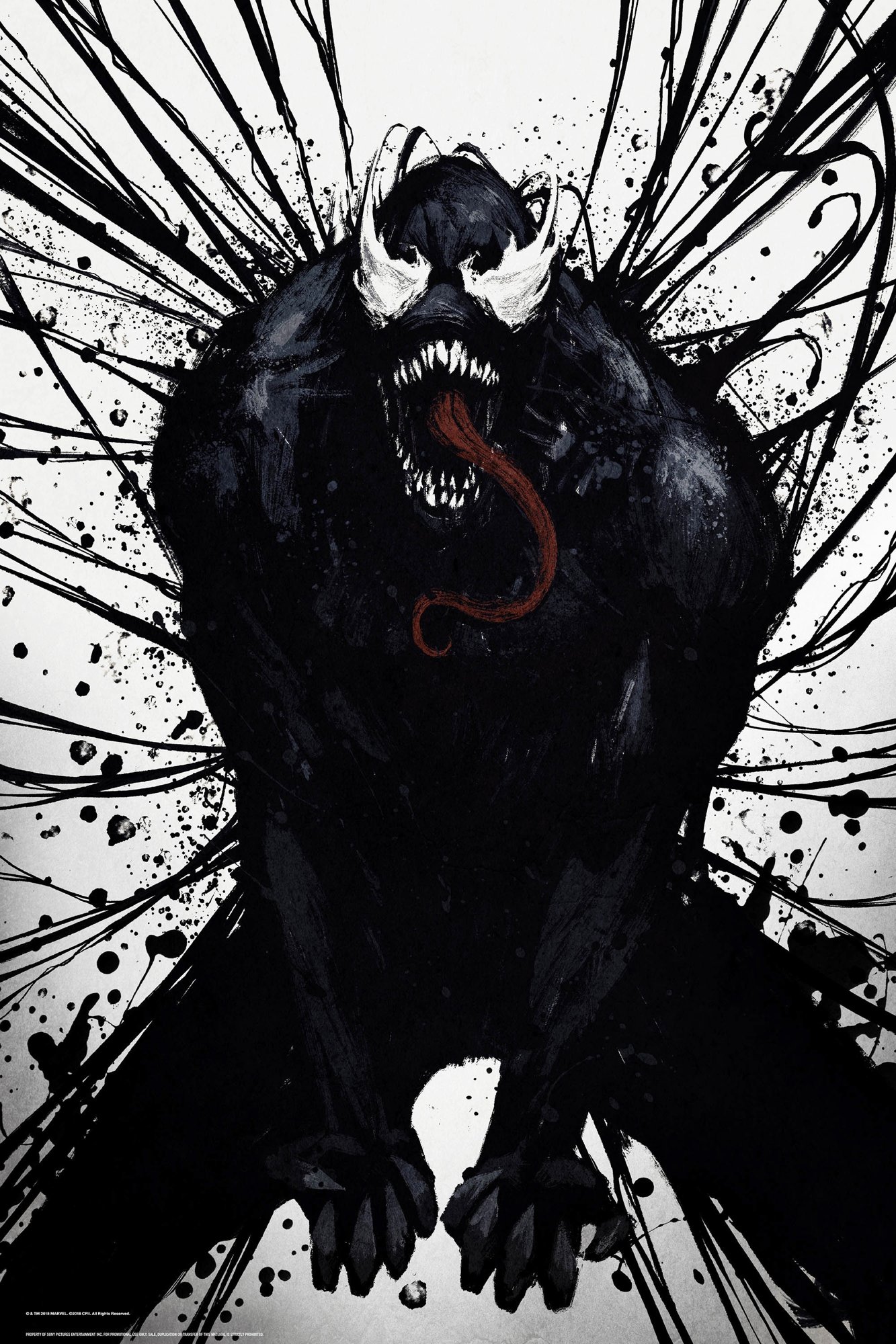 Poster of Columbia Pictures' Venom (2018)