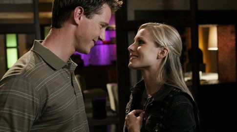 Jason Dohring stars as Logan Echolls and Kristen Bell stars as Veronica Mars in Warner Bros. Pictures' Veronica Mars (2014)