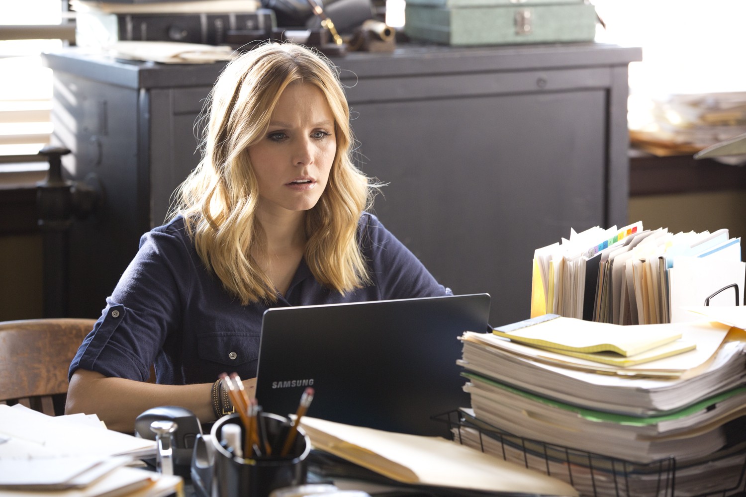 Kristen Bell stars as Veronica Mars in Warner Bros. Pictures' Veronica Mars (2014)