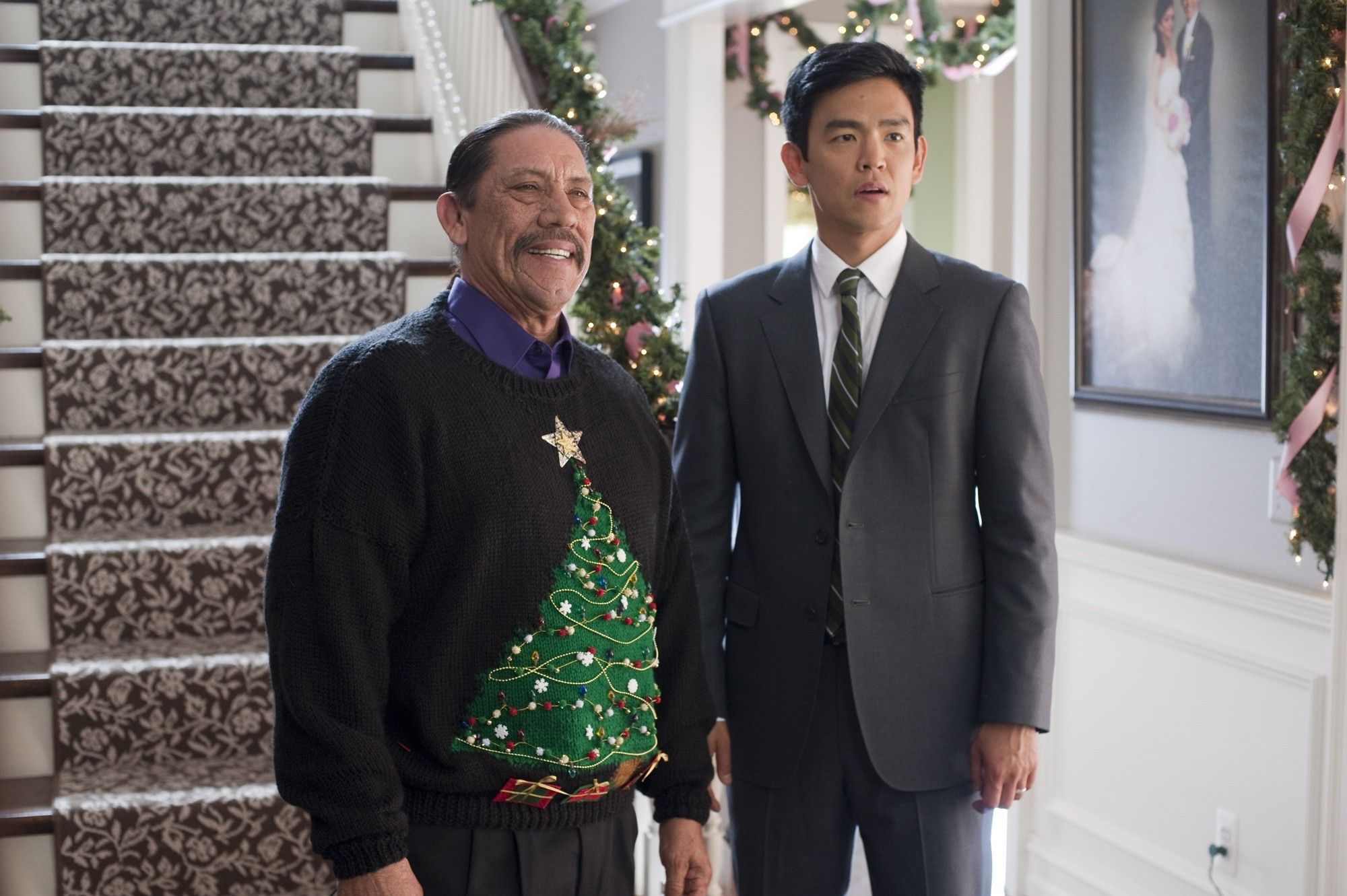 Danny Trejo and John Cho stars as Harold Lee in Warner Bros. Pictures' A Very Harold & Kumar Christmas (2011)