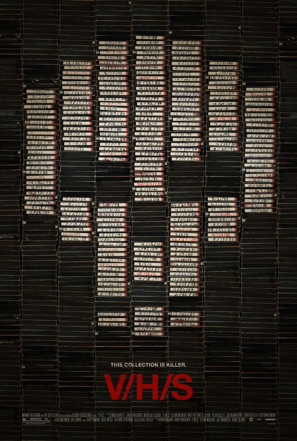 Poster of Magnolia Pictures' V/H/S (2012)