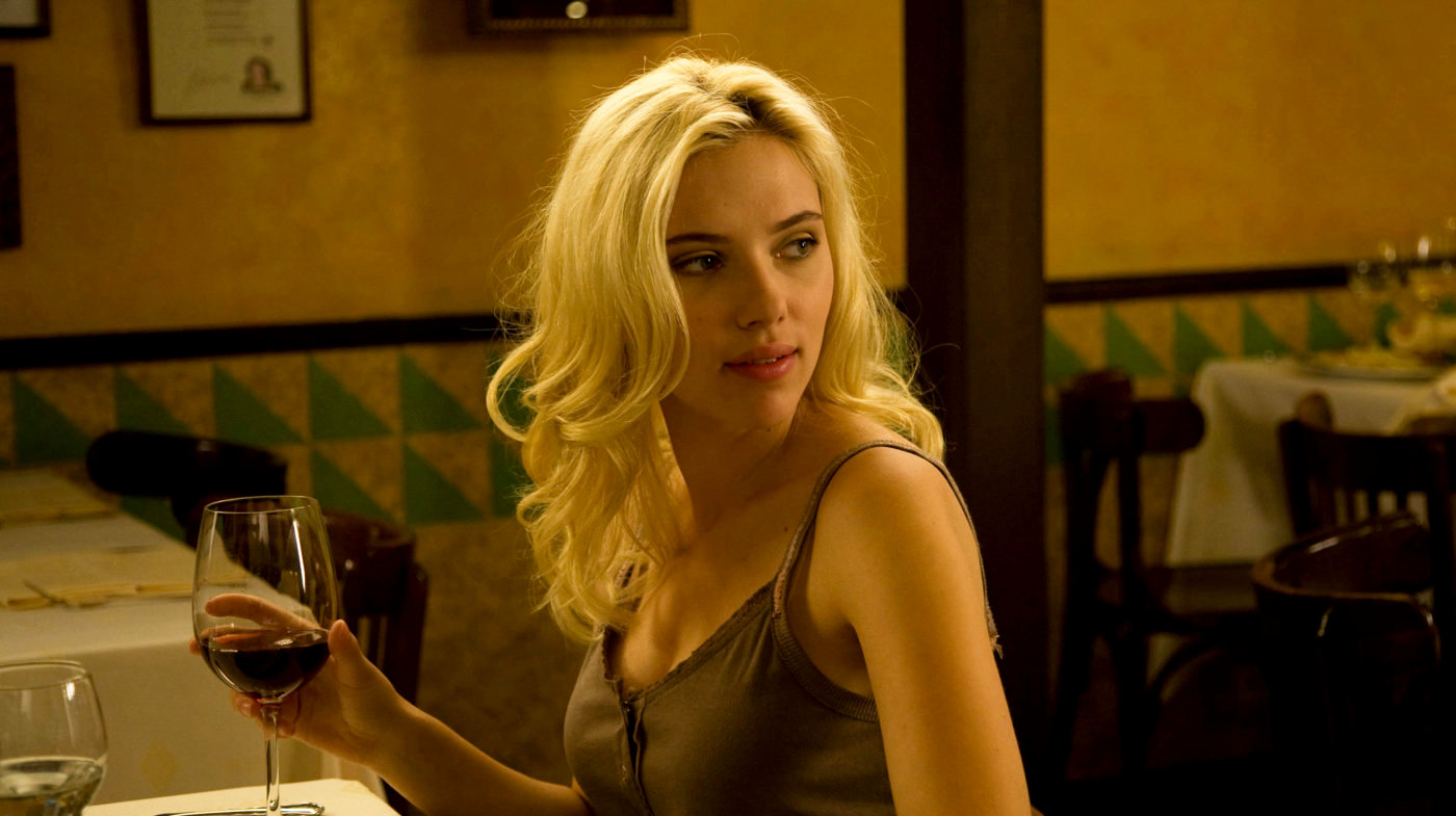 Scarlett Johansson stars as Cristina in The Weinstein Company's Vicky Cristina Barcelona (2008)