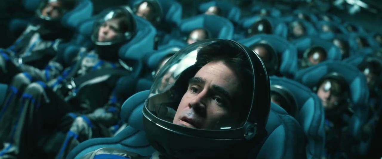 Colin Farrell stars as Richard in Voyagers (2021)