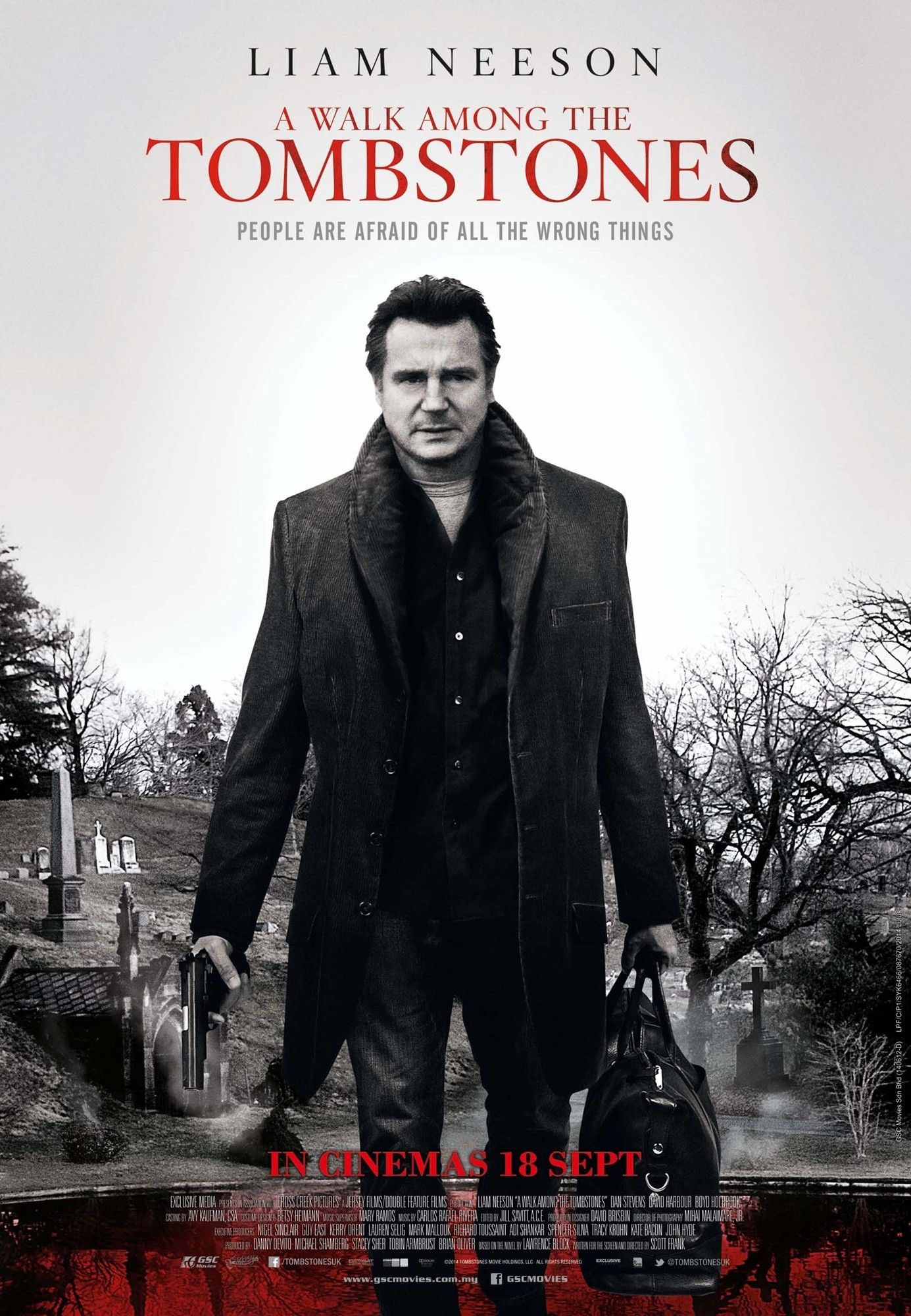 Poster of Universal Pictures' A Walk Among the Tombstones (2014)