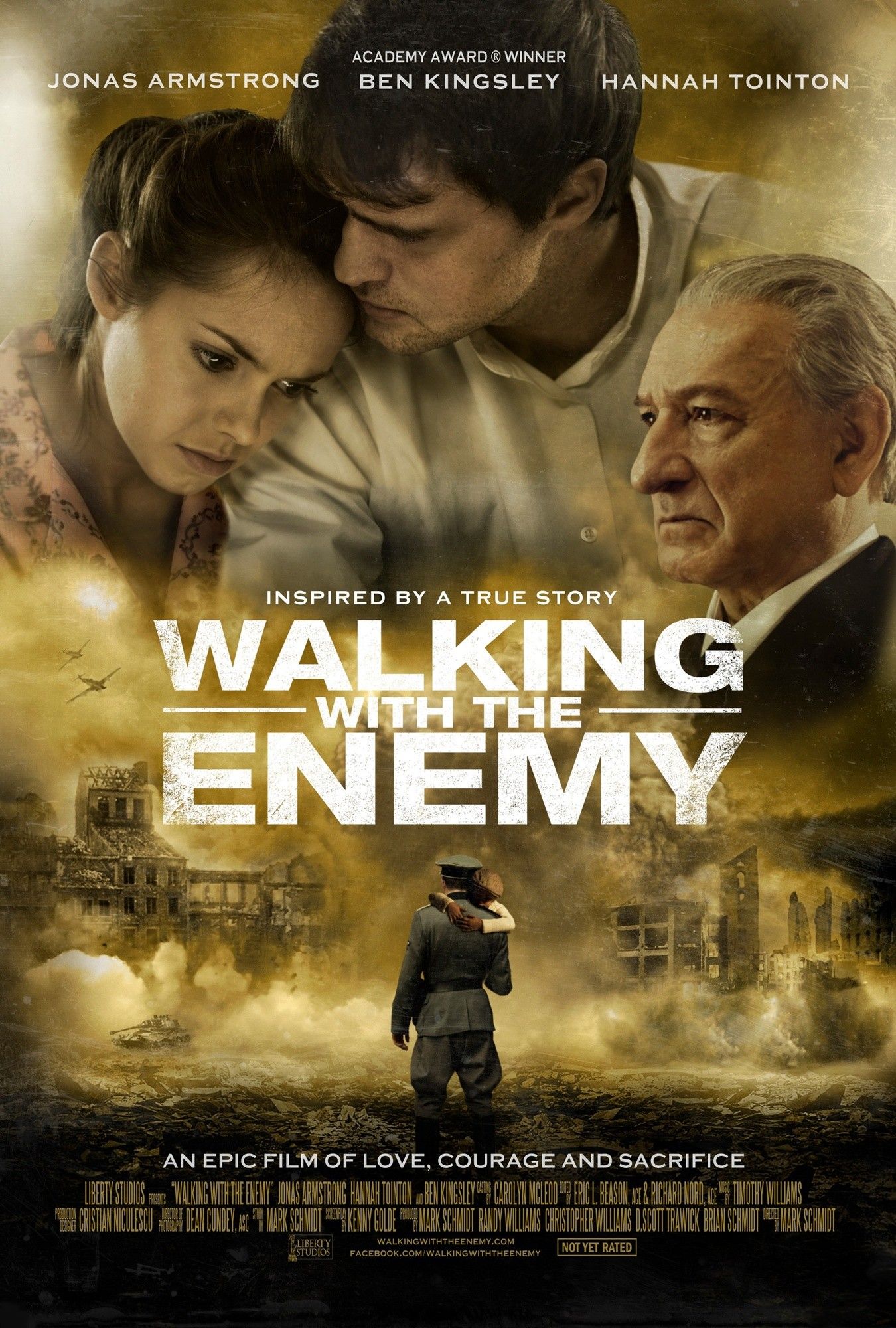 Poster of Liberty Studios' Walking with the Enemy (2014)