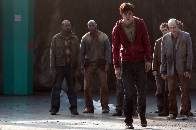 Nicholas Hoult stars as R and Rob Corddry stars as M in Summit Entertainment's Warm Bodies (2013)