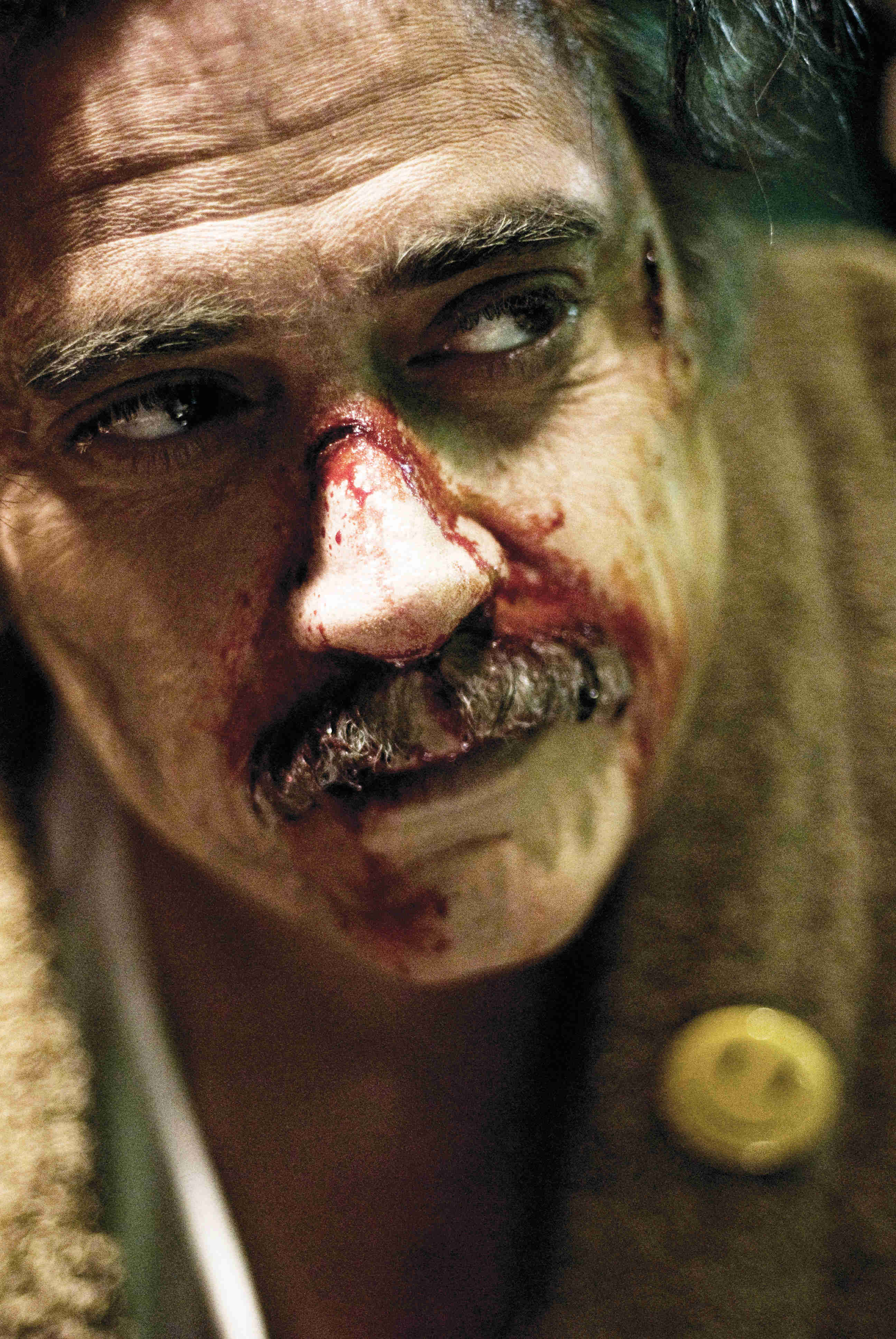 Jeffrey Dean Morgan stars as Edward Blake, aka The Comedian in Warner Bros Films' Watchmen (2009)