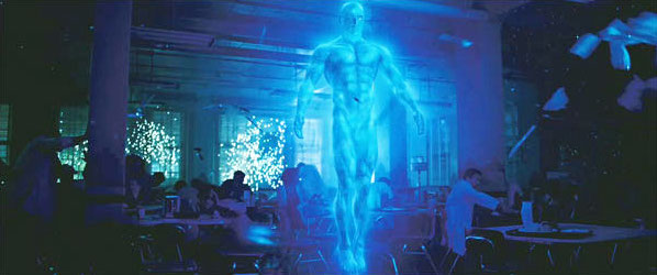 Billy Crudup stars as Jon Osterman, aka Dr. Manhattan in Warner Bros Films' Watchmen (2009)