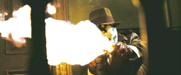 Jackie Earle Haley stars as Walter Kovacs, aka Rorschach in Warner Bros Films' Watchmen (2009)