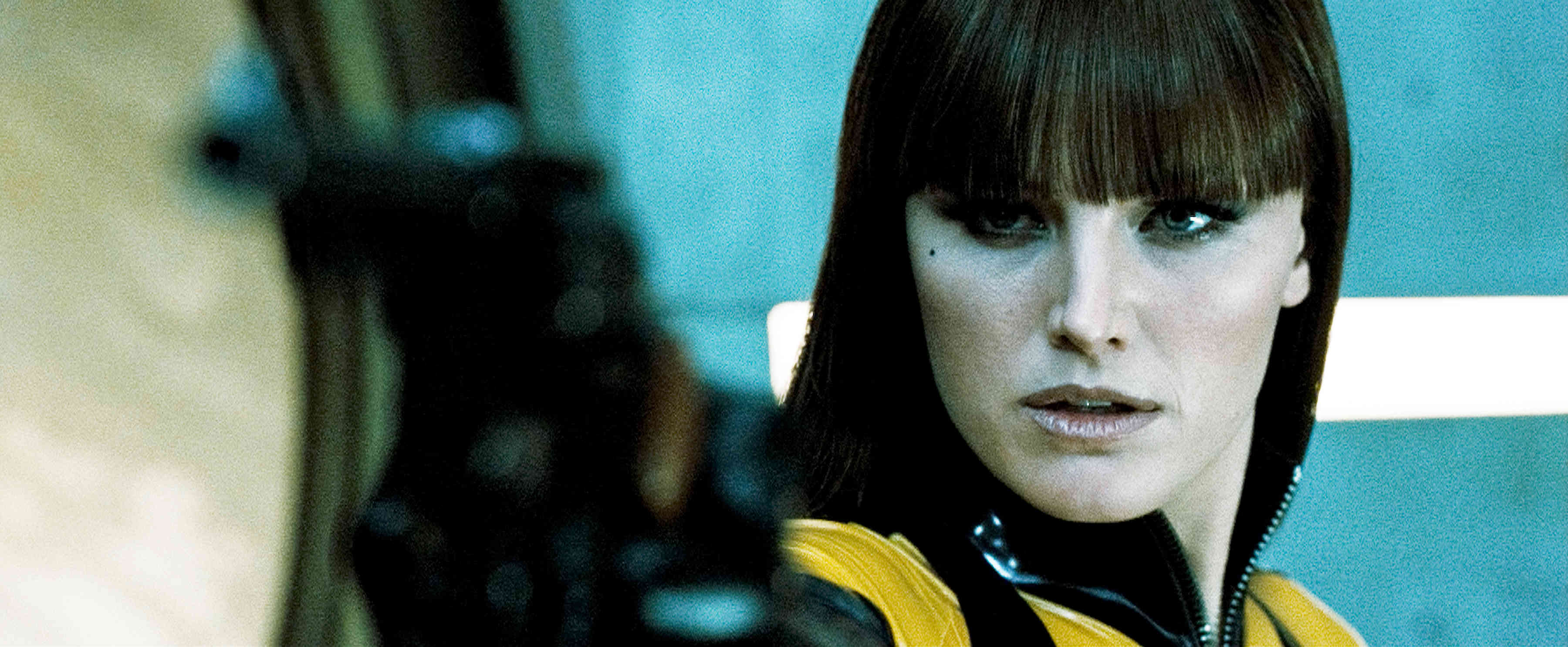 Malin Akerman stars as Laurie Juspeczyk, aka Silk Spectre in Warner Bros Films' Watchmen (2009)