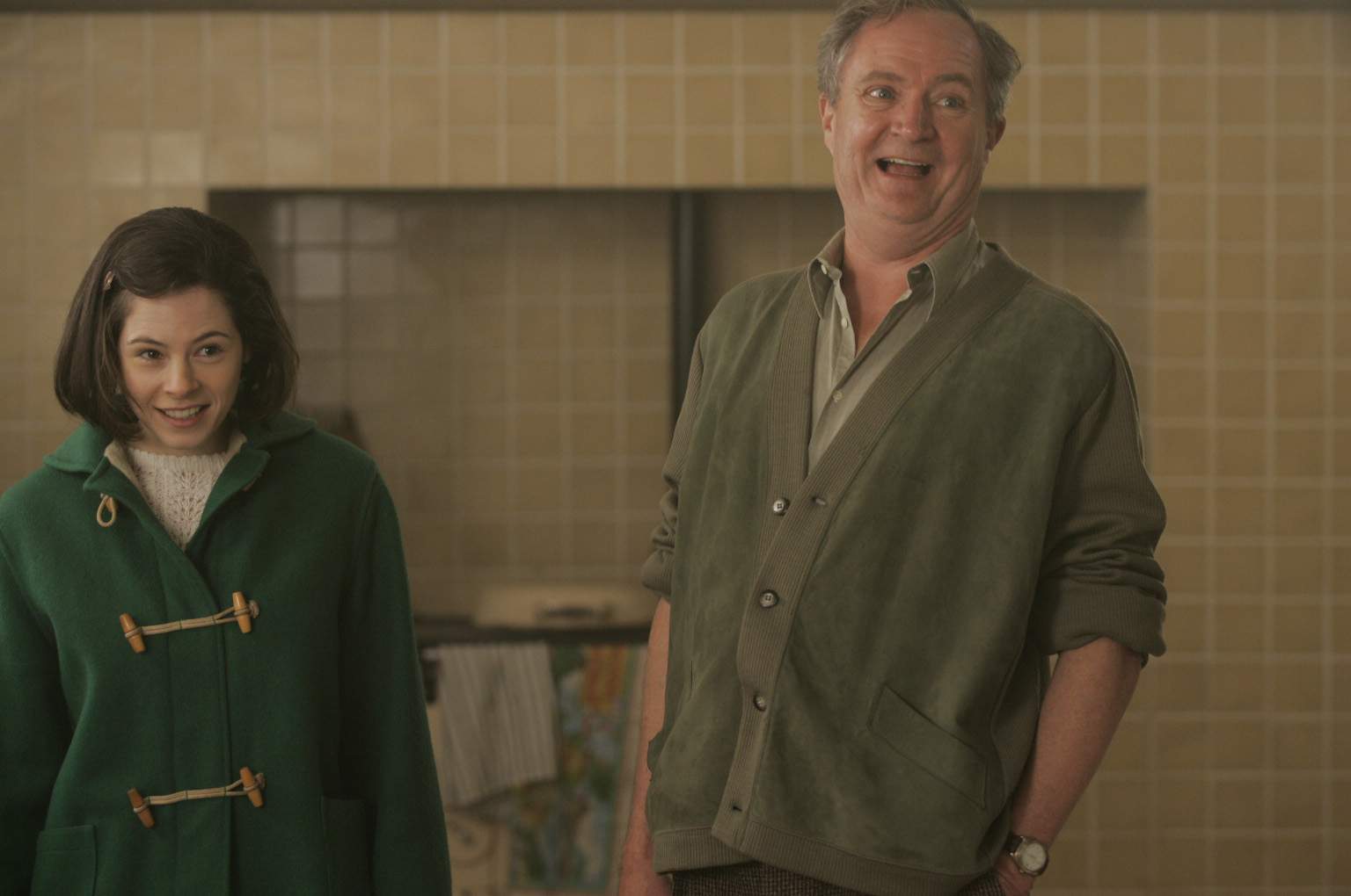 Elaine Cassidy as Sandra and Jim Broadbent as Arthur Morrison in Sony Pictures Classics' When Did You Last See Your Father? (2007).