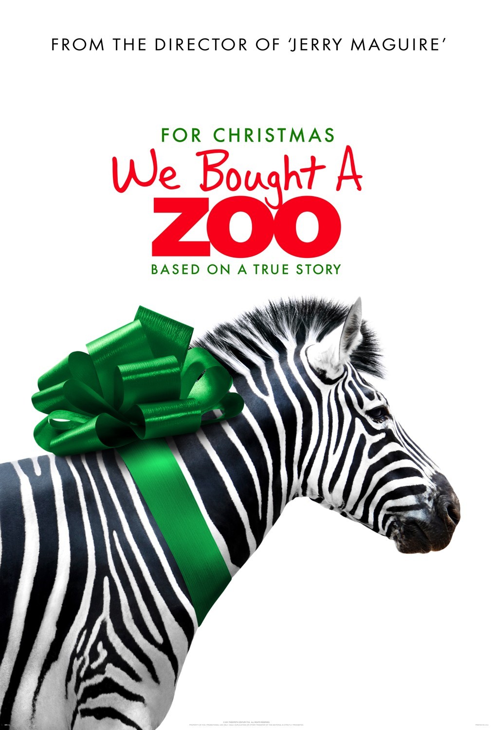 Poster of 20th Century Fox's We Bought a Zoo (2011)