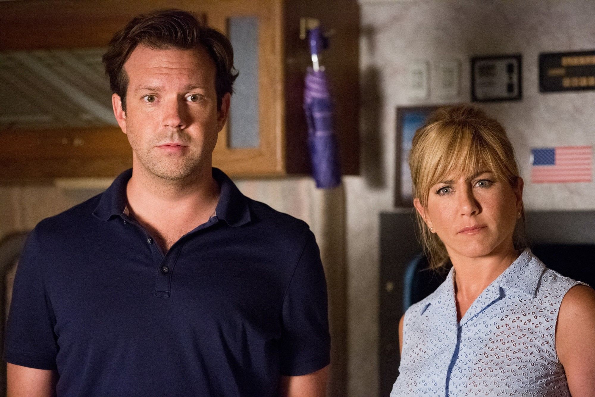 Jason Sudeikis and Jennifer Aniston stars as Rose in Warner Bros. Pictures' We're the Millers (2013)