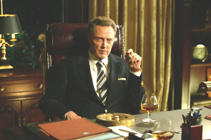Christopher Walken as Treasury Secretary William Cleary in New Line Cinema's Wedding Crashers (2005)