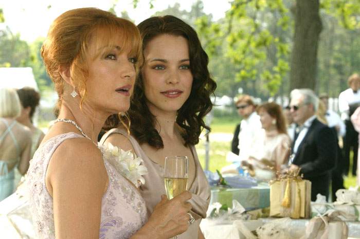 Jane Seymour and Rachel McAdams in New Line Cinema's Wedding Crashers (2005)