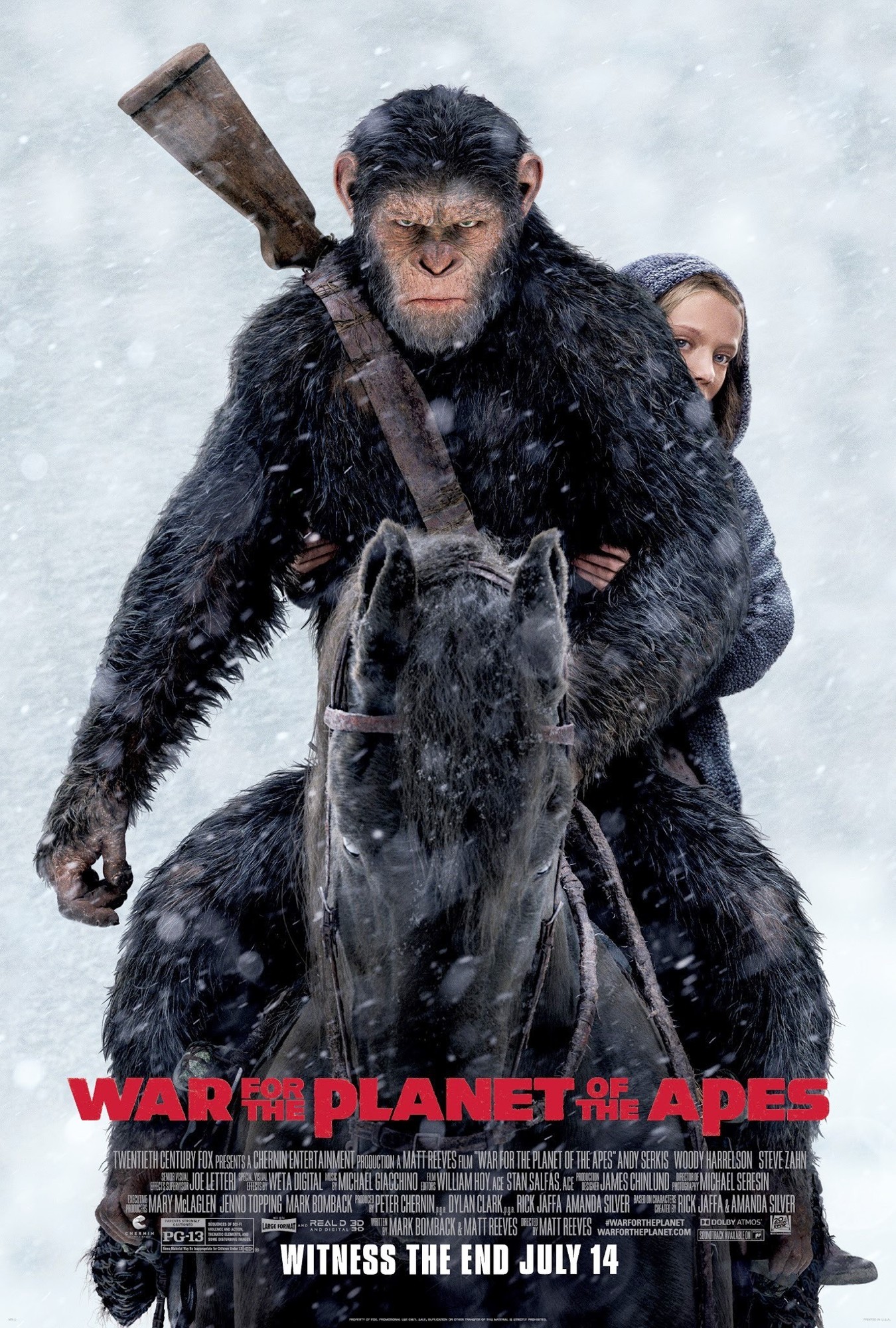 Poster of 20th Century Fox's War for the Planet of the Apes (2017)