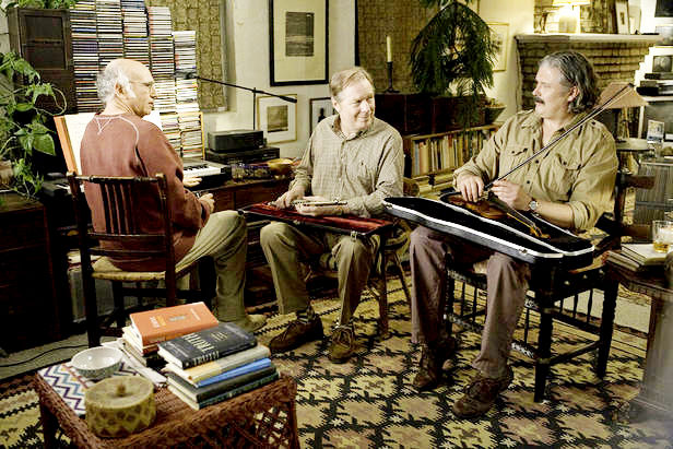 Larry David, Michael McKean and Conleth Hill in Sony Pictures Classics' Whatever Works (2009). Photo credit by Jessica Miglio.
