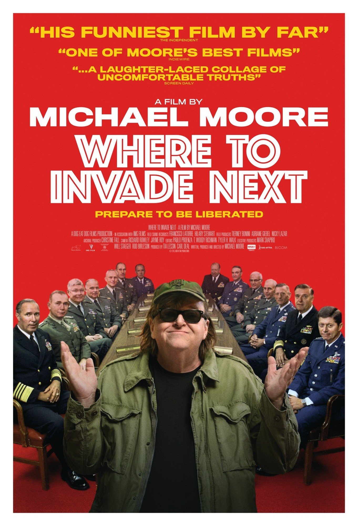 Poster of Dog Eat Dog Films' Where to Invade Next (2016)