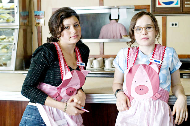 Alia Shawkat stars as Pash and Ellen Page stars as Bliss Cavendar in Fox Searchlight Pictures' Whip It! (2009)