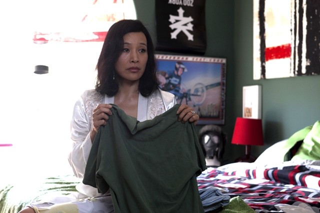 Joan Chen stars as Irene Young in Wolfe Video's White Frog (2013)