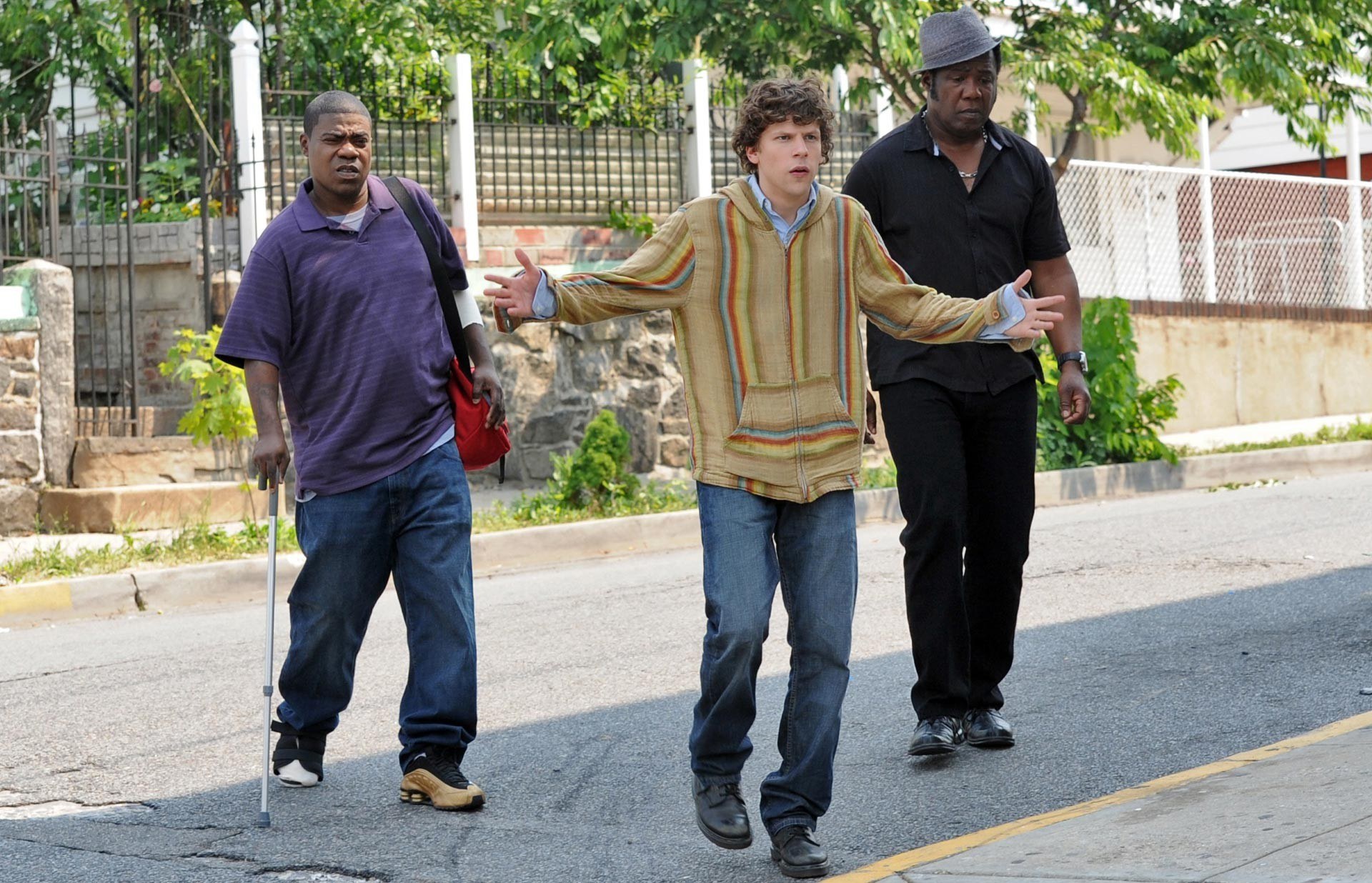 Tracy Morgan, Jesse Eisenberg and Isiah Whitlock Jr. in IFC Films' Why Stop Now (2012)