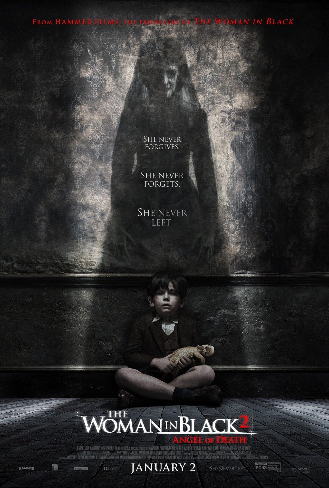 Poster of Relativity Media's The Woman in Black: Angel of Death (2015)